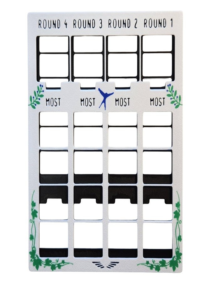 Nought-E Bits Dual Sided Goal Board Tray/Overlay for Wingspan Upgrades and expansions. - Image 1